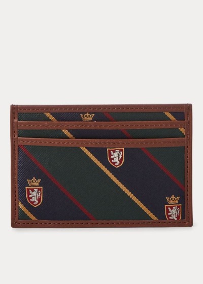 Pánské Pouzdro Na Karty Polo Ralph Lauren Repp Tie - 36524-SNKR